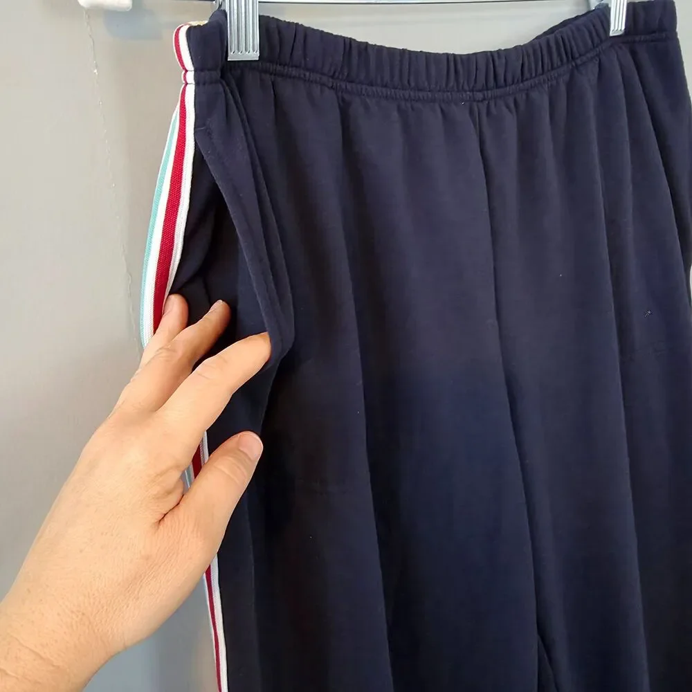 Joyspun Lounge Pajama Set. Navy. Striped. Size L. Casual Comfy Cozy Cute - Picture 7 of 8